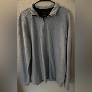 Apt. 9 Men's Sky Blue Zip-Up Sweater